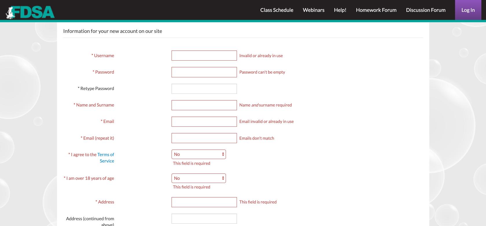 Registration 4